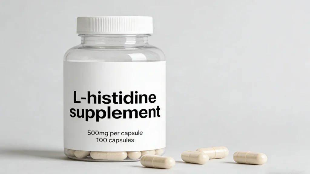 L histidine supplement