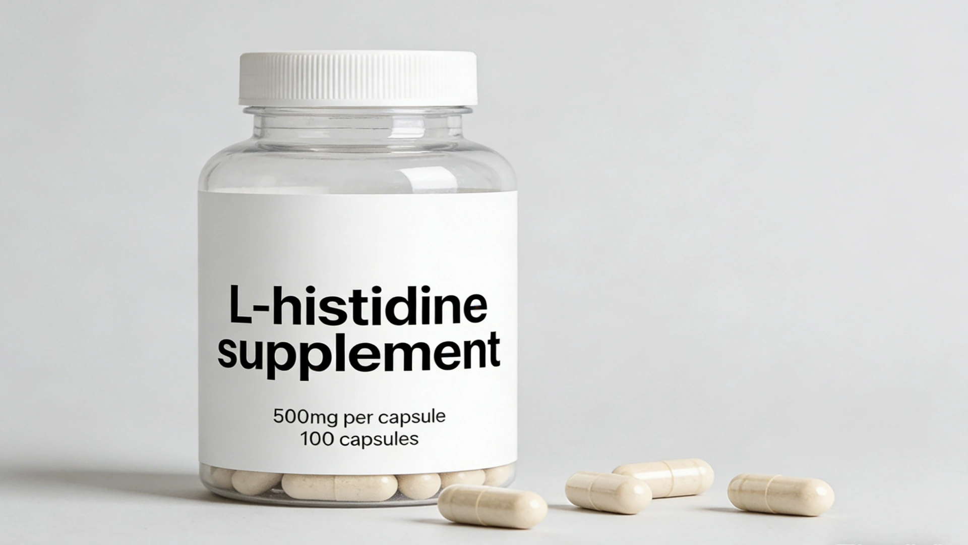L histidine supplement