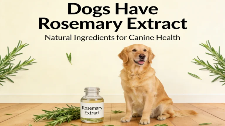 Can Dogs Have Rosemary Extract