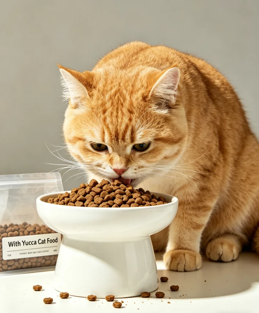 Cat Food Without Chicken and With Yucca Schidigera Extract 4