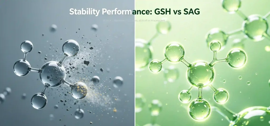 GSH vs SAG ： Stability