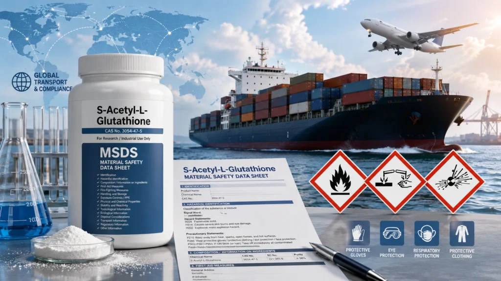 S-Acetyl-L-Glutathione MSDS