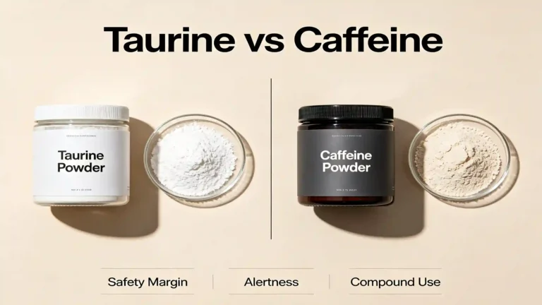 Taurine vs Caffeine