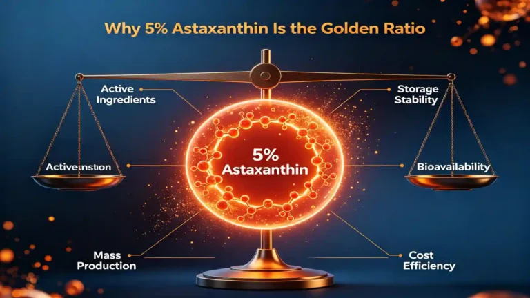 Why 5% Astaxanthin Is the Golden Ratio