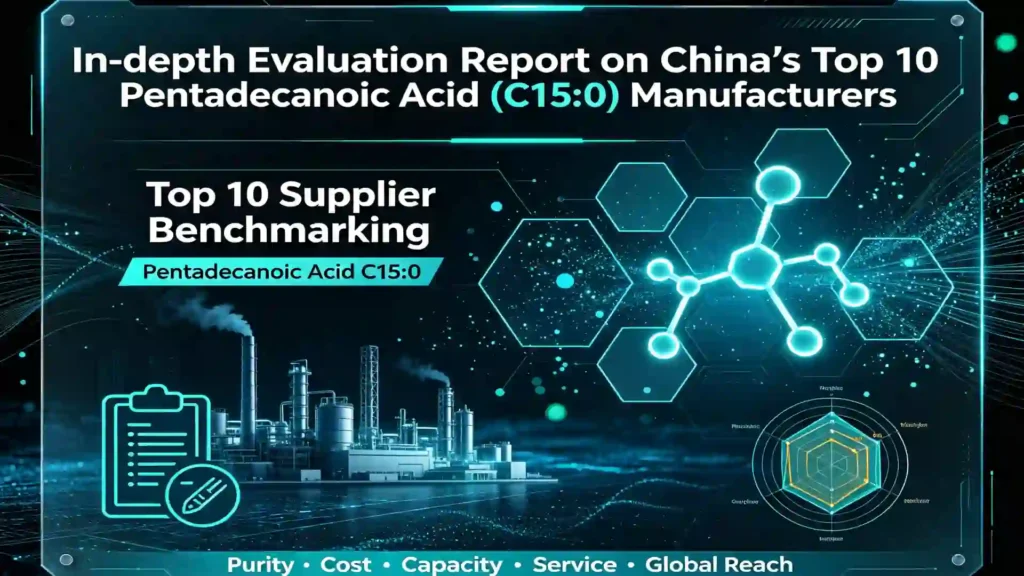 Top 10 Pentadecanoic Acid (C15:0) Manufacturers
